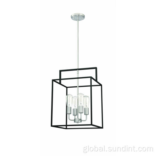 Modern Pendant Lights For Kitchen Island Modern Brushed Nickel Black Light Chandelier Supplier